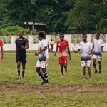 Participation de l’ENS lors des demi-finales du tournoi de football.