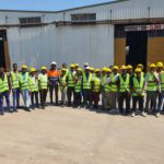 Excursion des étudiants de la Section Génie Civil Bac III