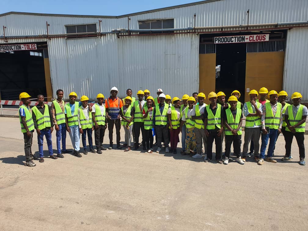 Excursion des étudiants de la Section Génie Civil Bac III