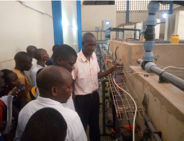 Visite de terrain des étudiants de Master 1& 2 en Chimie et Physique